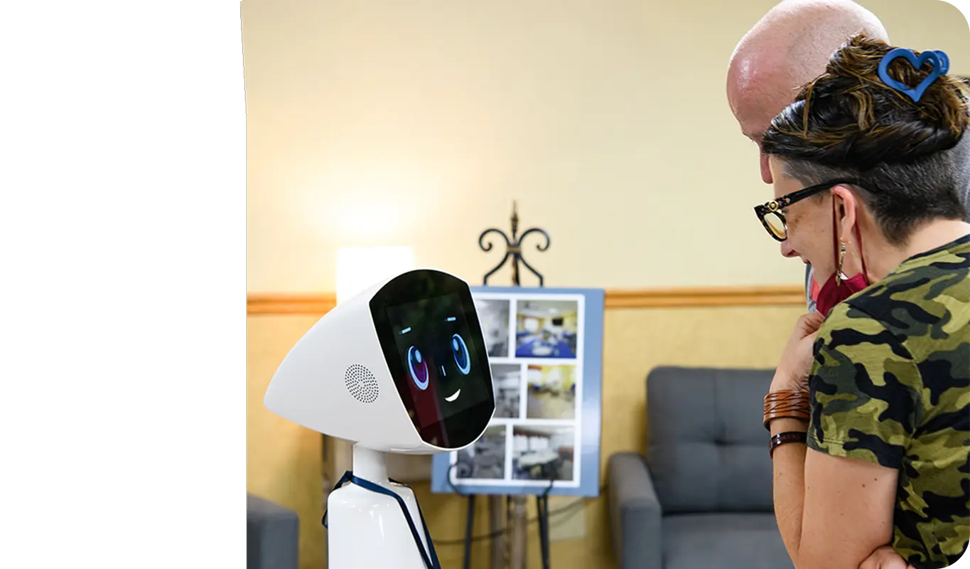 Robin the Robot with a Elders